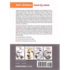 Cyrus Lakdawala " Anti-Sicilians. Move by Move" ( K-3573/as)