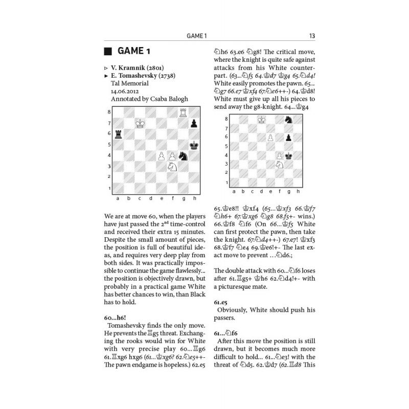 A. Naiditsch, C. Balogh - Most Instructive Endgames of 2012-2015 (K-5097)