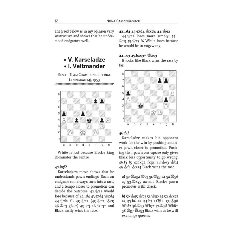 Nona Gaprindashvili - Legendary Chess Careers (K-5099/4)