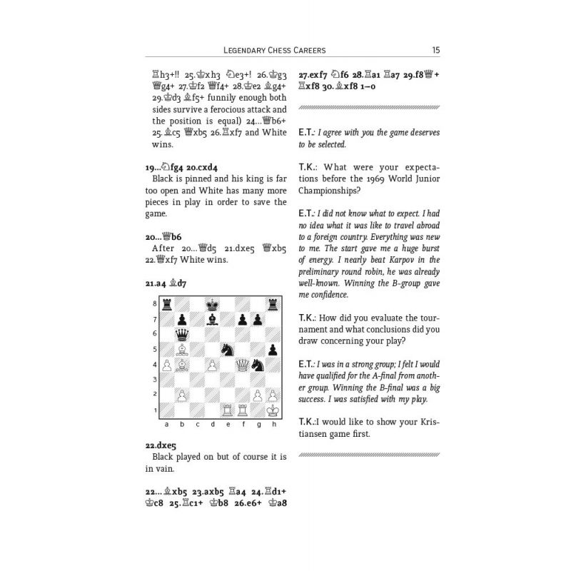 Eugenio Torre - Legendary Chess Careers (K-5099/3)