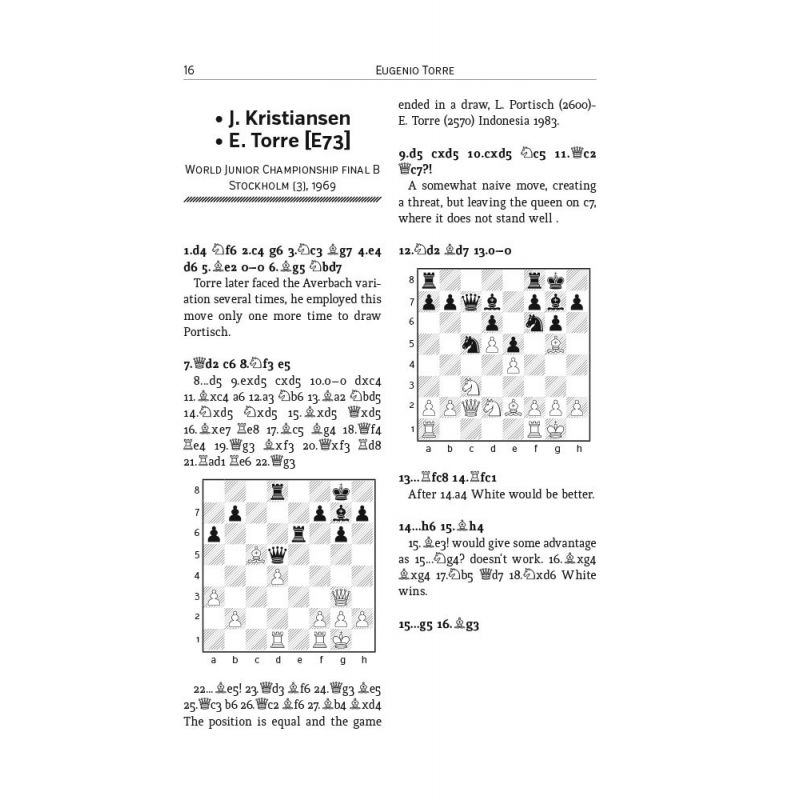 Eugenio Torre - Legendary Chess Careers (K-5099/3)