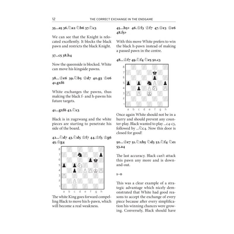 Eduardas Rozentalis - "The Correct Exchange in the Endgame" Drugie wydanie (K-5137)