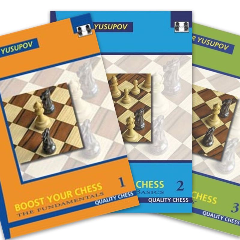 Artur Jusupow - Boost Your Chess - Zestaw 1-3 (K-2258/set)