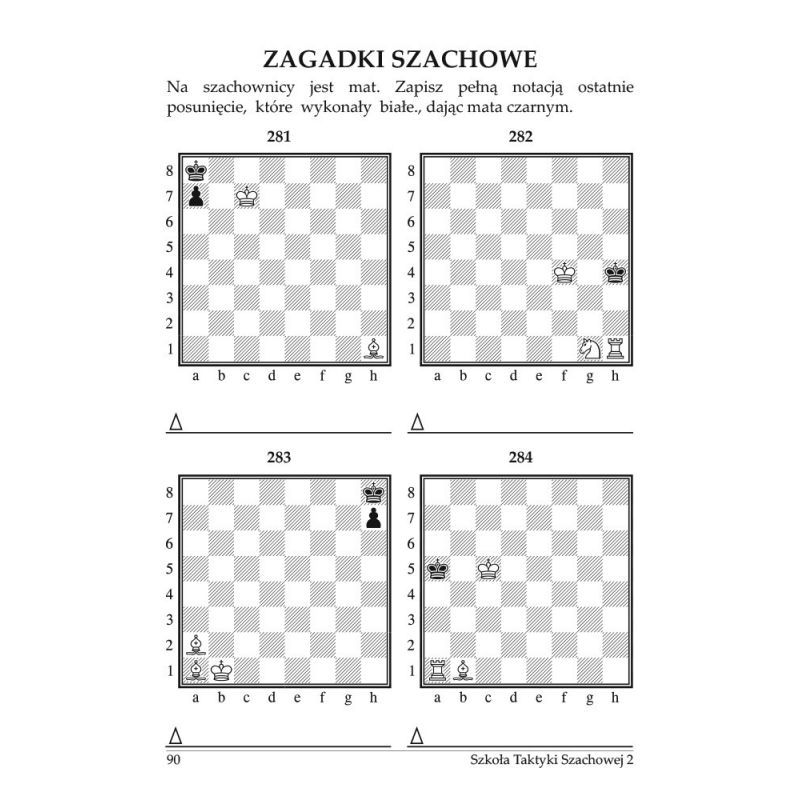Kompletny zestaw ćwiczeń dla początkujących "Szkoła Taktyki Szachowej krok po kroku  część 1 - 3 ( K-3685/kpl)"