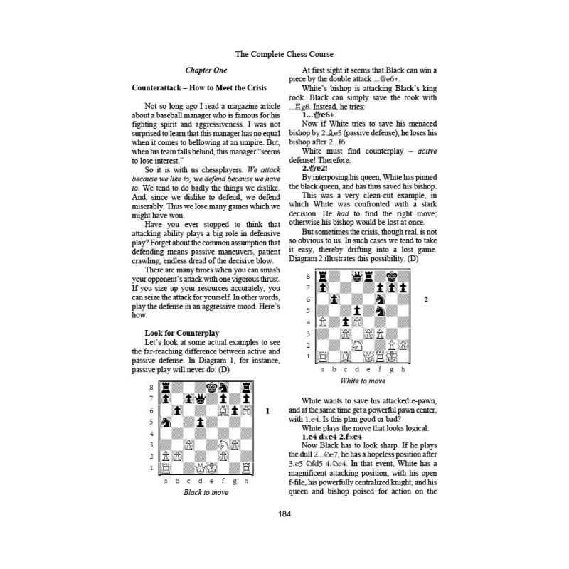 Fred Reinfeld - "The Complete Chess Course" (K-5203)