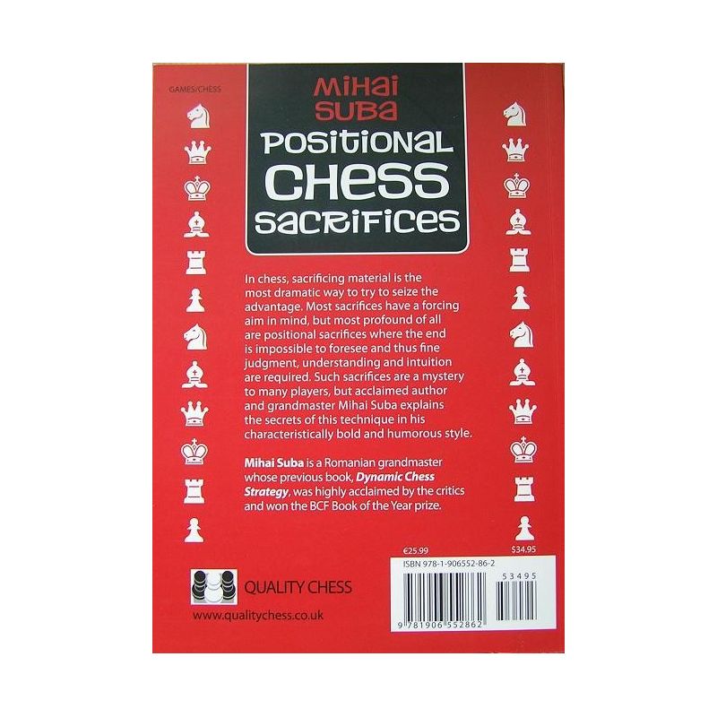 Positional Chess Sacrifices - Mihai Suba ( K-3505 )