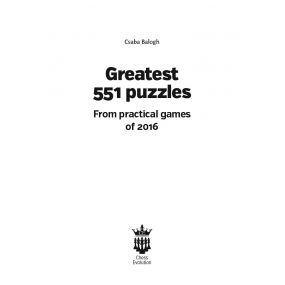C. Balogh - Greatest 551 puzzles (K-5213)