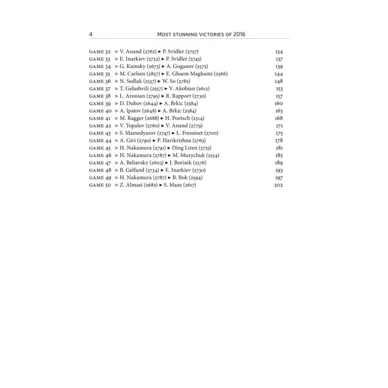 A. Naiditsch, C. Balogh, S. Mazé - Most Stunning Victories of 2016 With Extensive Analysis (K-5228/3)