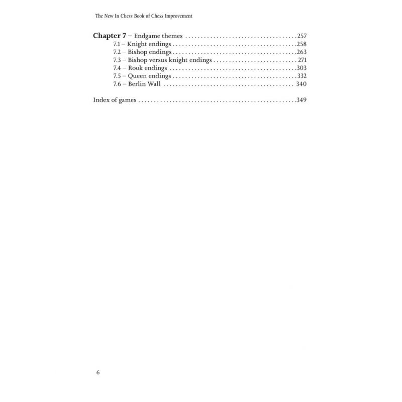 The New In Chess Book of Chess Improvement (K-5247)