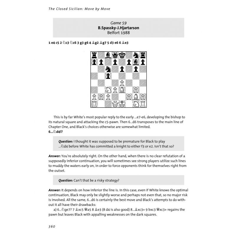 The Closed Sicilian: Move by Move - Carsten Hansen (K-5290)