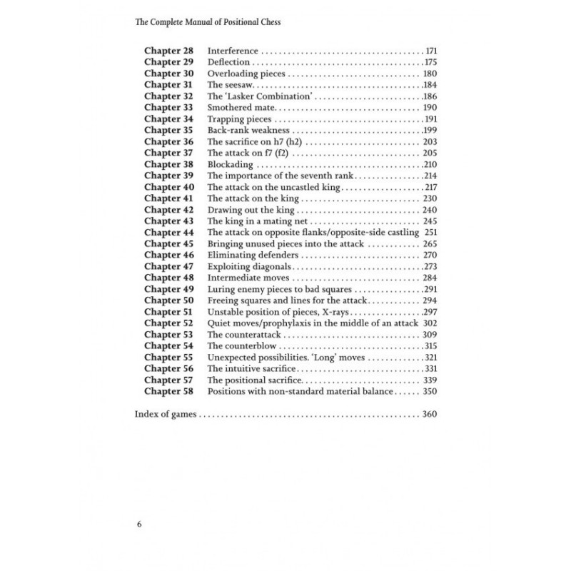 The Complete Manual of Positional Chess (K-5180/set)