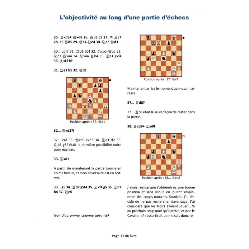 Le Manuel des erreurs évitables aux échecs - Romain Edouard (K-5317)