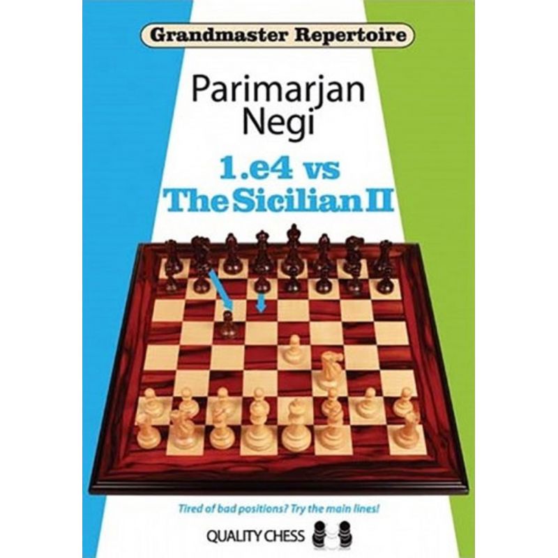 Zestaw 1.e4 vs. Sicilian - 3 części - Parimarjan Negi (K-5322/kpl)