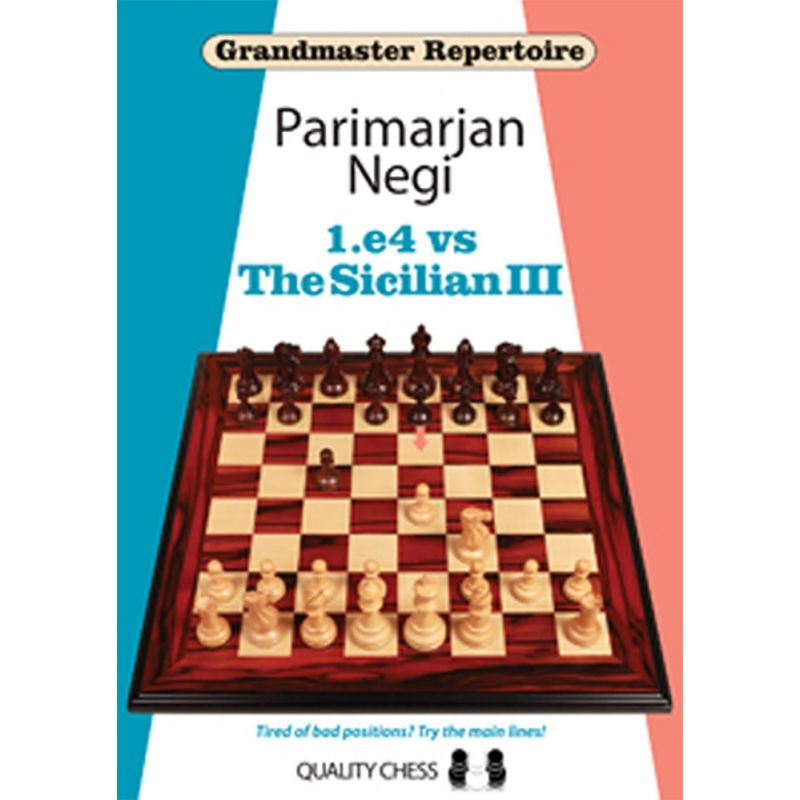 Zestaw 1.e4 vs. Sicilian - 3 części - Parimarjan Negi (K-5322/kpl)