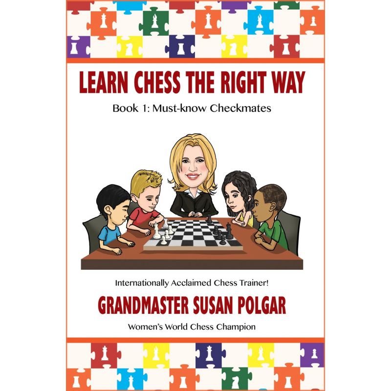 Zestaw 5 książek Learn Chess The Right Way: Book 1-5 (K-5349/set)