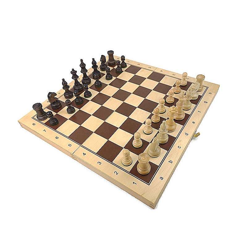 Szachy turniejowe składane Nr 4 SZKOLNE (S-190)