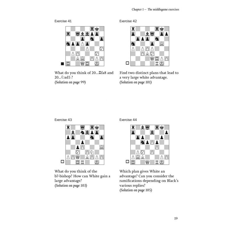 Strategic Chess Exercises. Find The Right Way To Outplay Your Opponent - Emmanuel Bricard (K-5388)