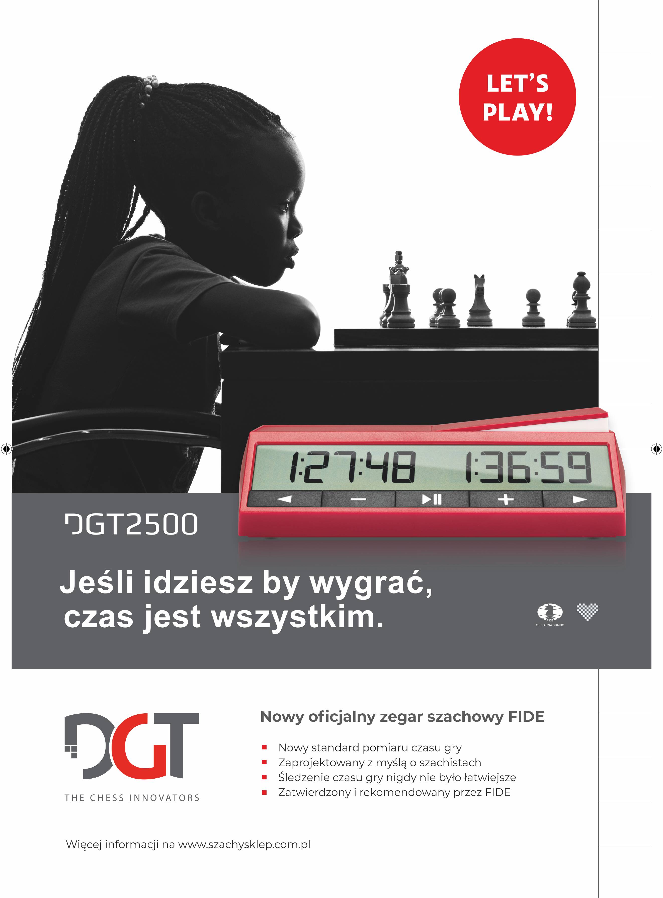 Zegar szachowy DGT 2500